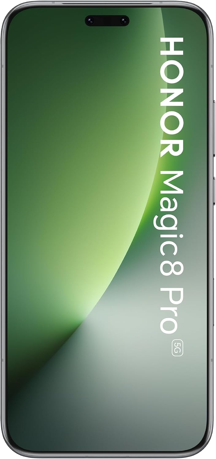 HONOR Magic8 Pro - Front View with Green Display