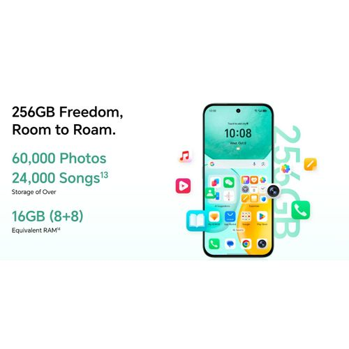 Honor X6C - 256GB Storage, 16GB Equivalent RAM