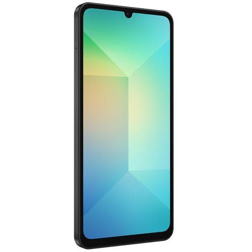 Samsung Galaxy A06 Black - Front Angle View