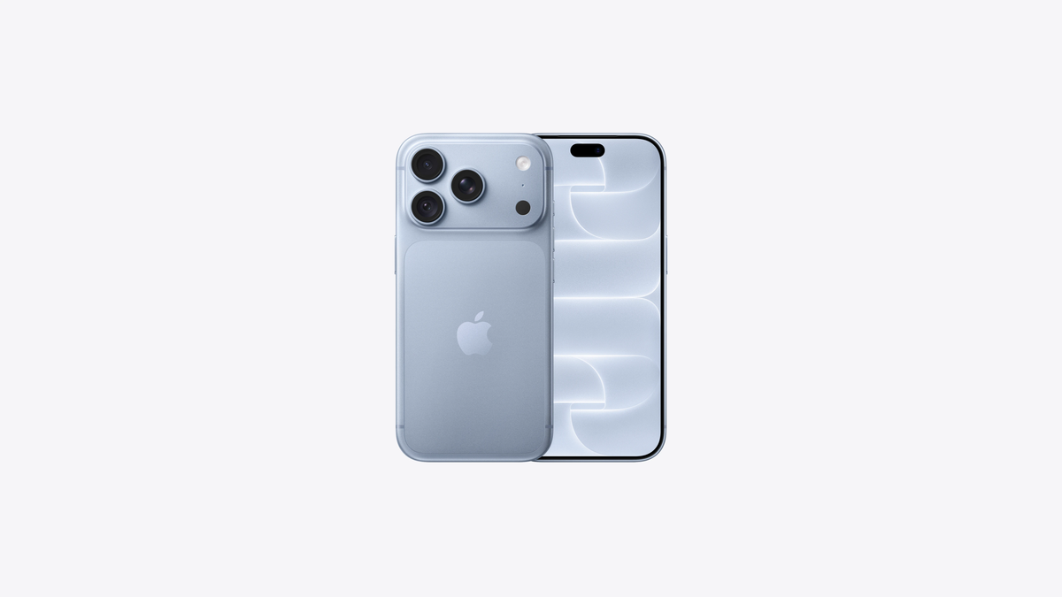iPhone 18 Pro Glacier Blue