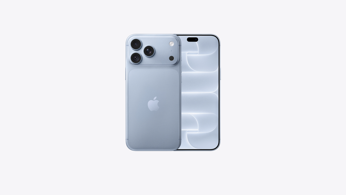 iPhone 18 Pro Max Glacier Blue