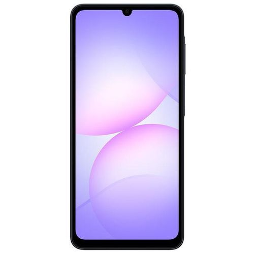 Samsung Galaxy A07 Black - Front View