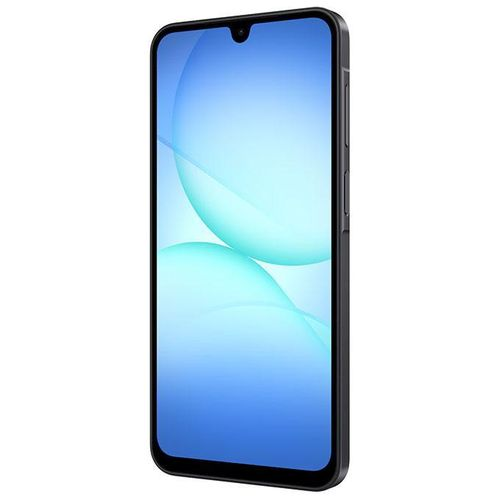 Samsung Galaxy A17 Black - Side Front Angle View