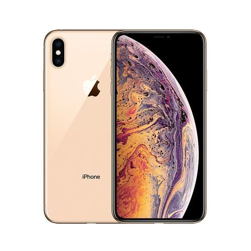 Apple iPhone XS Max Gold - Front and Back View