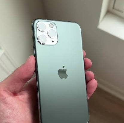 iPhone 11 Pro 午夜绿色背面