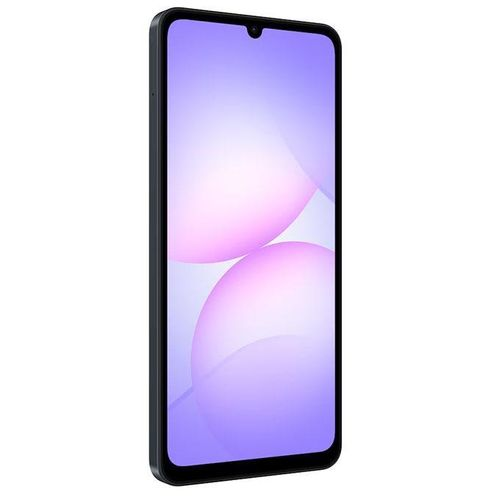 Samsung Galaxy A07 Black - Front Angle View
