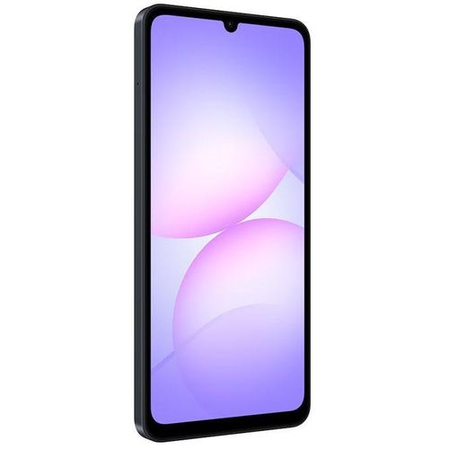 Samsung Galaxy A07 Black - Screen Side View