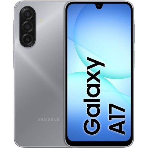 Samsung Galaxy A17 Grey - Front and Back View